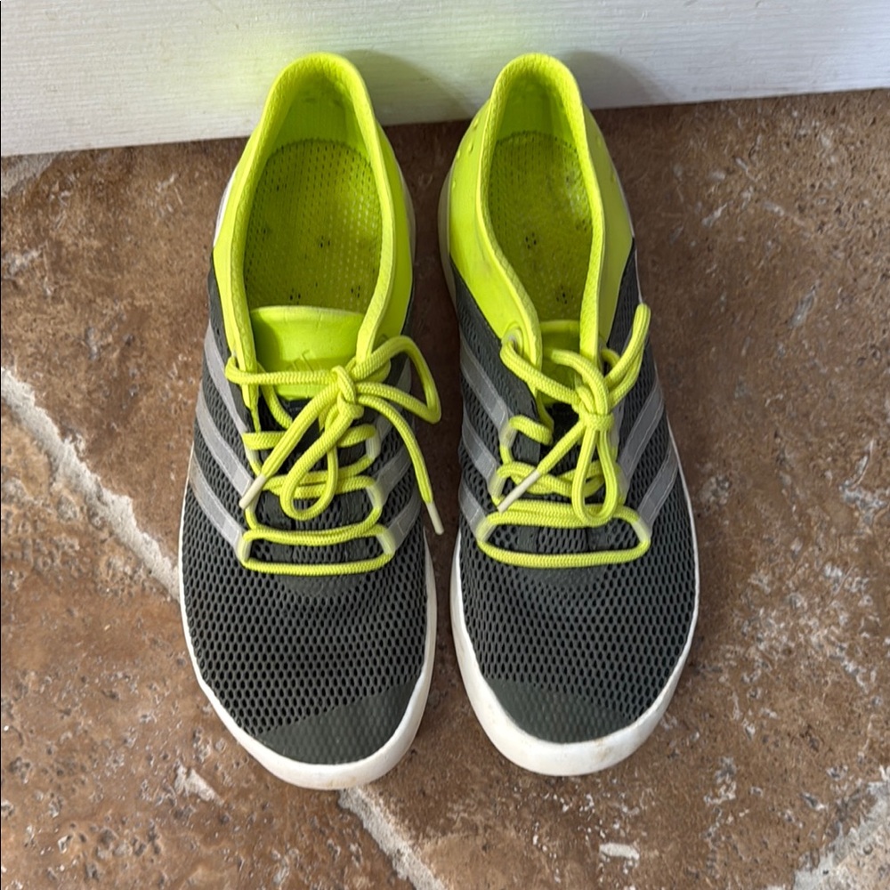 Adidas climacool Green and Yellow Athletic Shoes